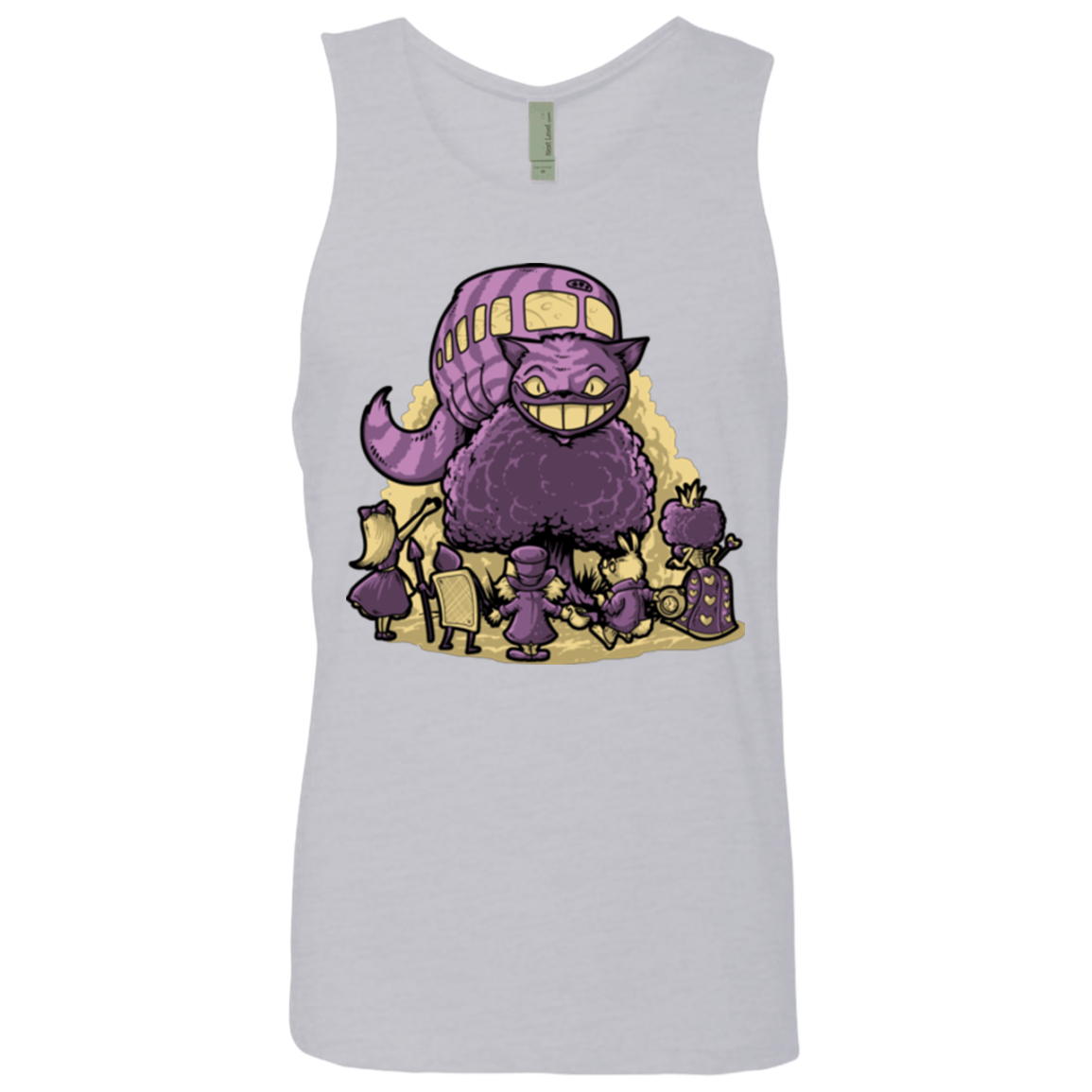 T-Shirts Heather Grey / Small TRAVELING WONDERLAND Men's Premium Tank Top