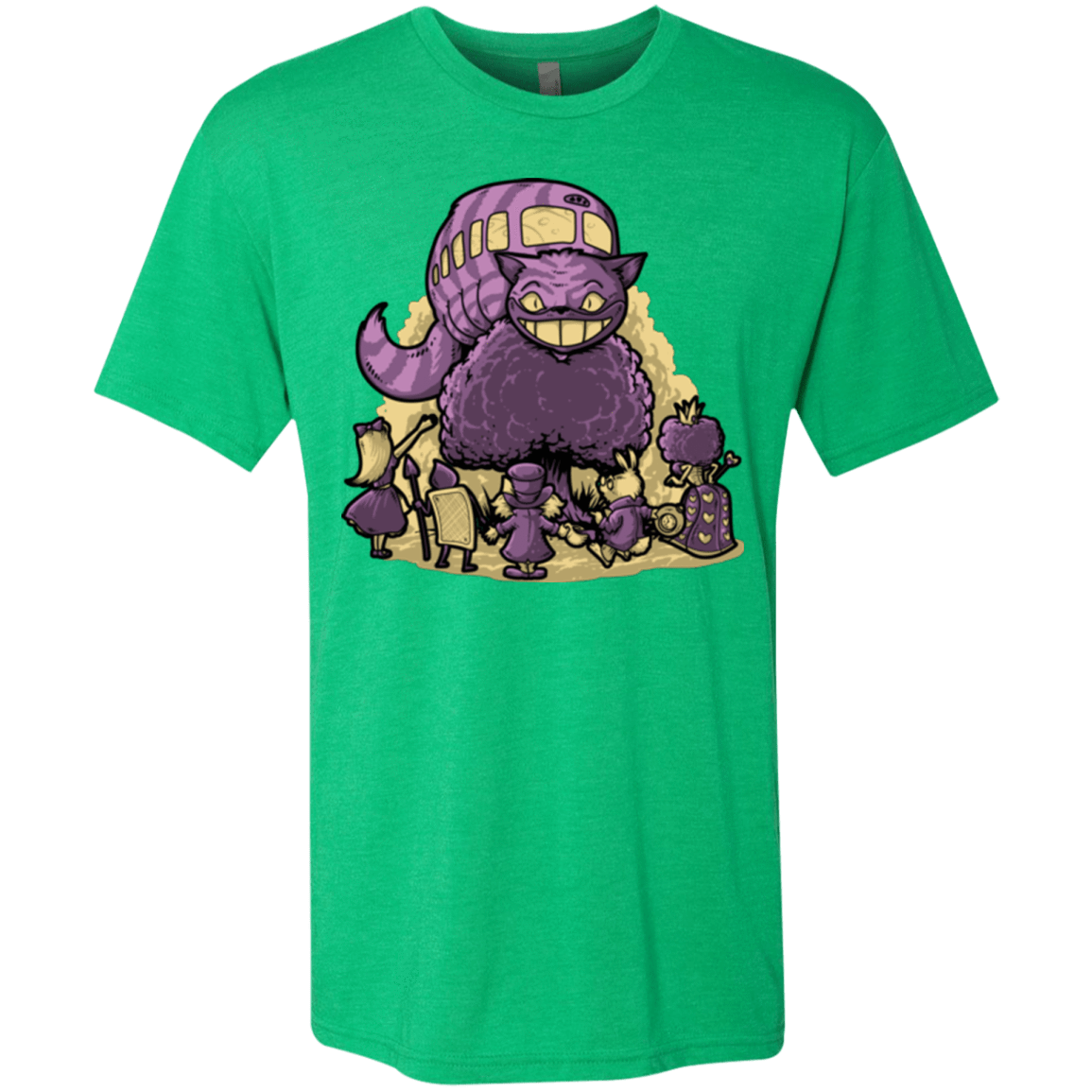 T-Shirts Envy / Small TRAVELING WONDERLAND Men's Triblend T-Shirt