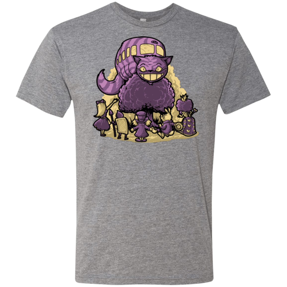 T-Shirts Premium Heather / Small TRAVELING WONDERLAND Men's Triblend T-Shirt