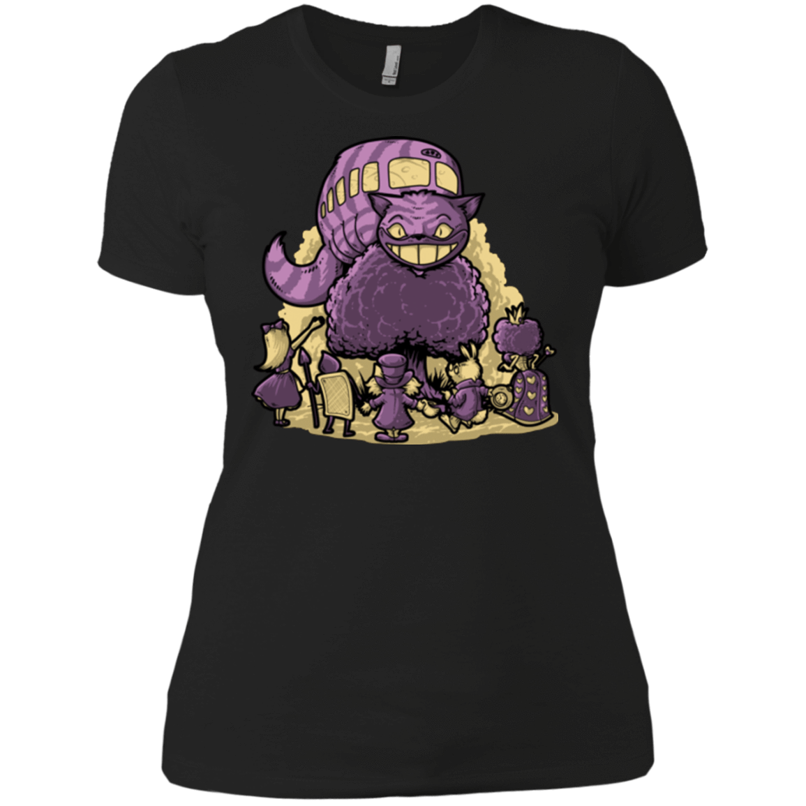 T-Shirts Black / X-Small TRAVELING WONDERLAND Women's Premium T-Shirt