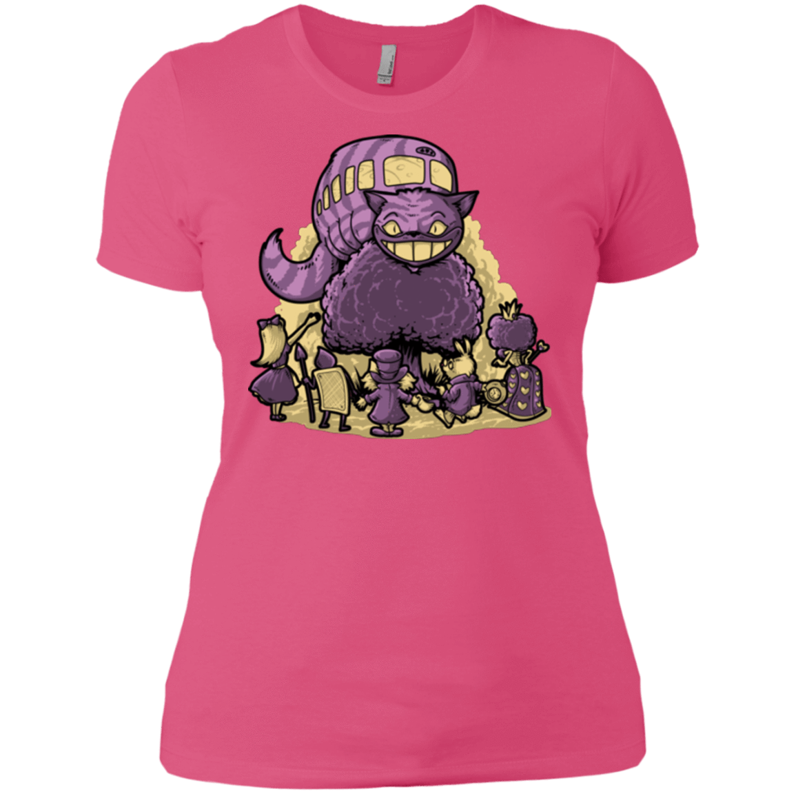 T-Shirts Hot Pink / X-Small TRAVELING WONDERLAND Women's Premium T-Shirt