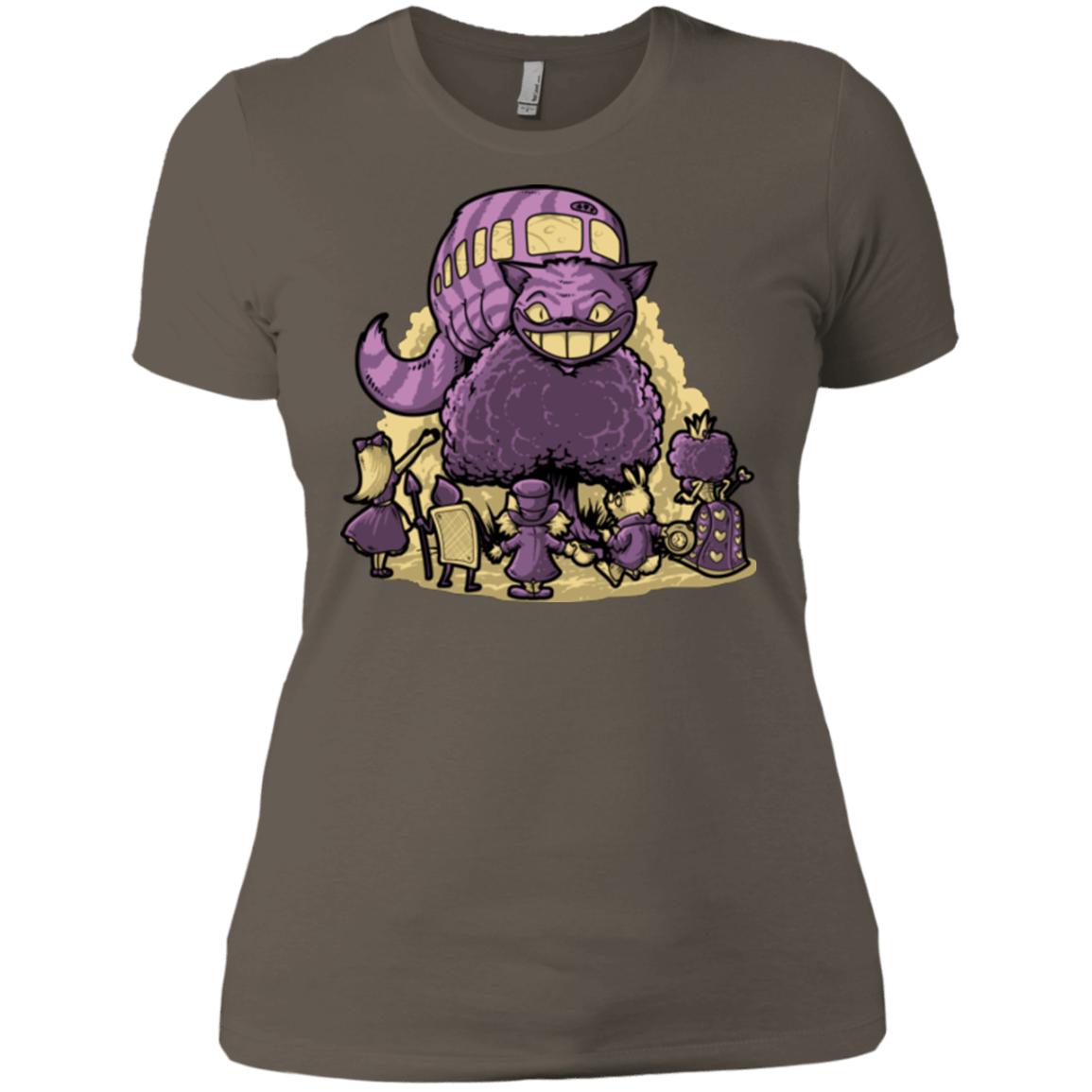 T-Shirts Warm Grey / X-Small TRAVELING WONDERLAND Women's Premium T-Shirt