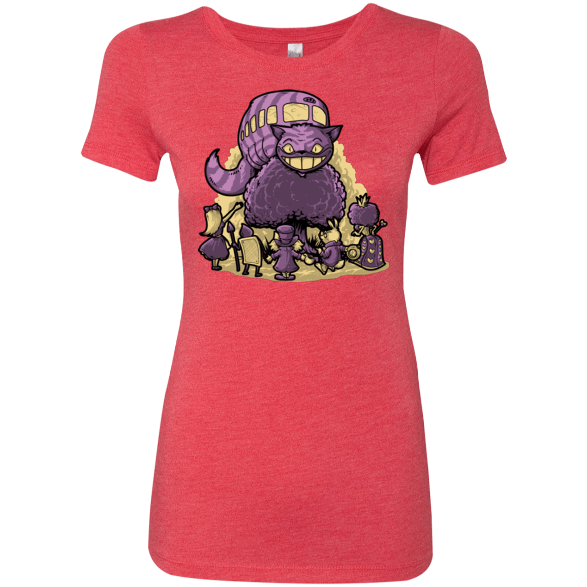 T-Shirts Vintage Red / Small TRAVELING WONDERLAND Women's Triblend T-Shirt