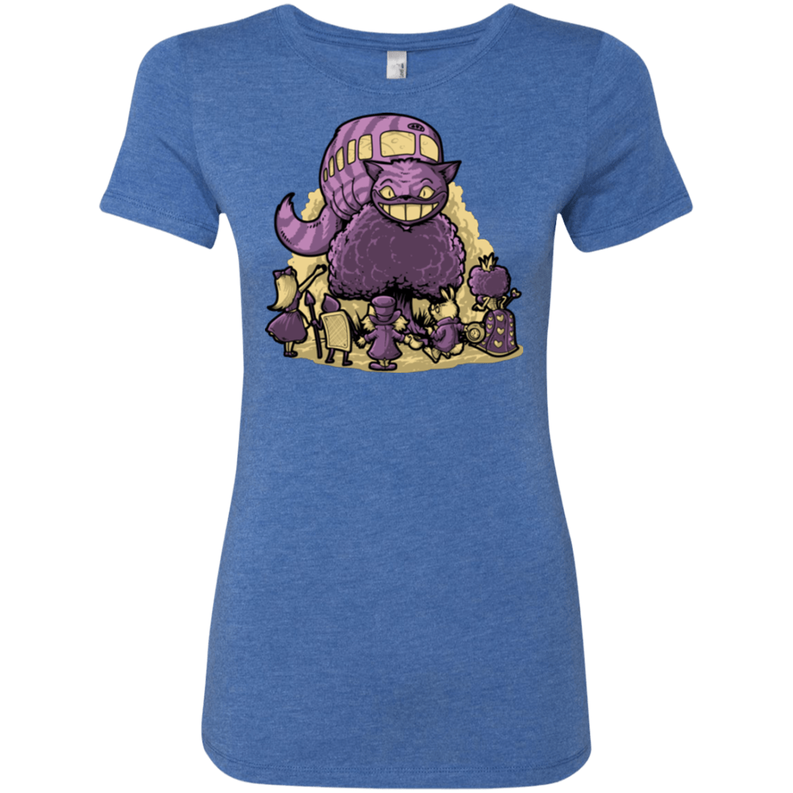 T-Shirts Vintage Royal / Small TRAVELING WONDERLAND Women's Triblend T-Shirt