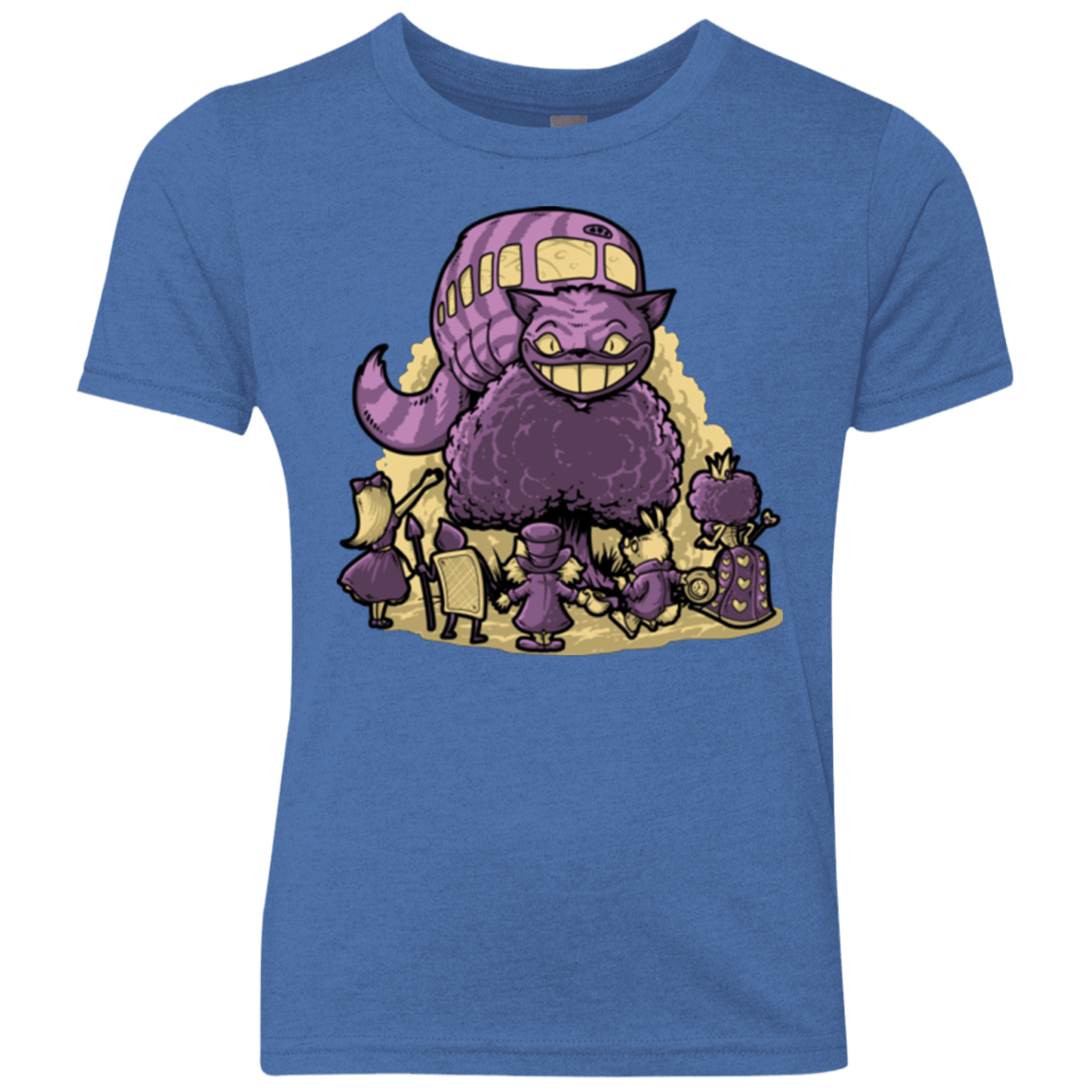 T-Shirts Vintage Royal / YXS TRAVELING WONDERLAND Youth Triblend T-Shirt