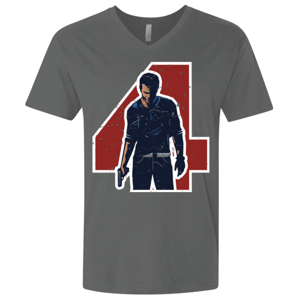 T-Shirts Heavy Metal / X-Small Treasure Hunter Men's Premium V-Neck