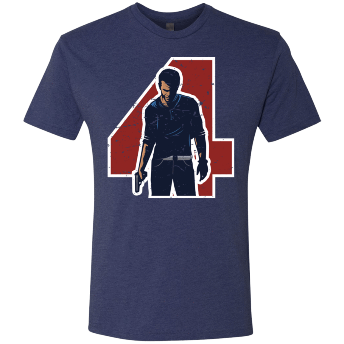 T-Shirts Vintage Navy / Small Treasure Hunter Men's Triblend T-Shirt