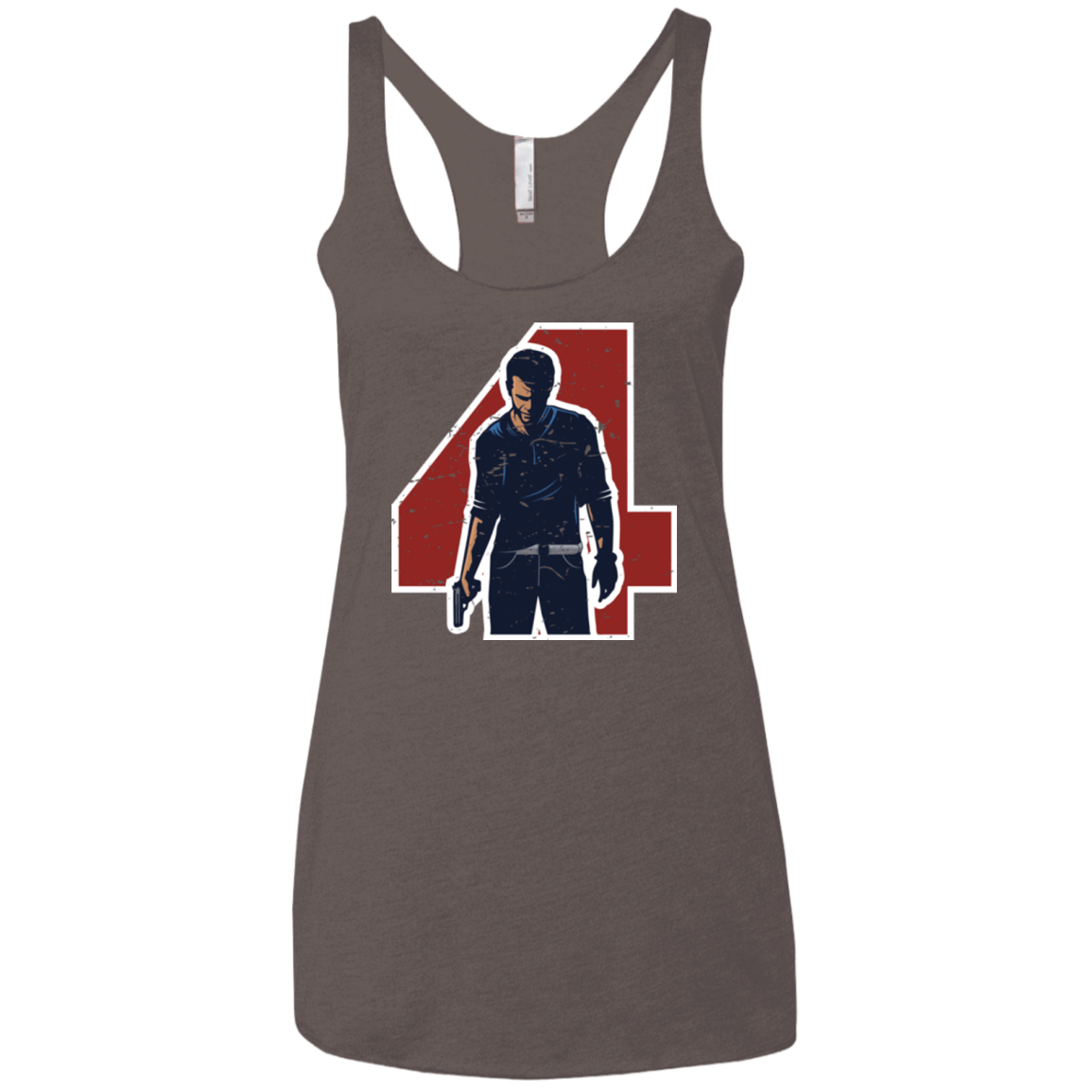 T-Shirts Macchiato / X-Small Treasure Hunter Women's Triblend Racerback Tank