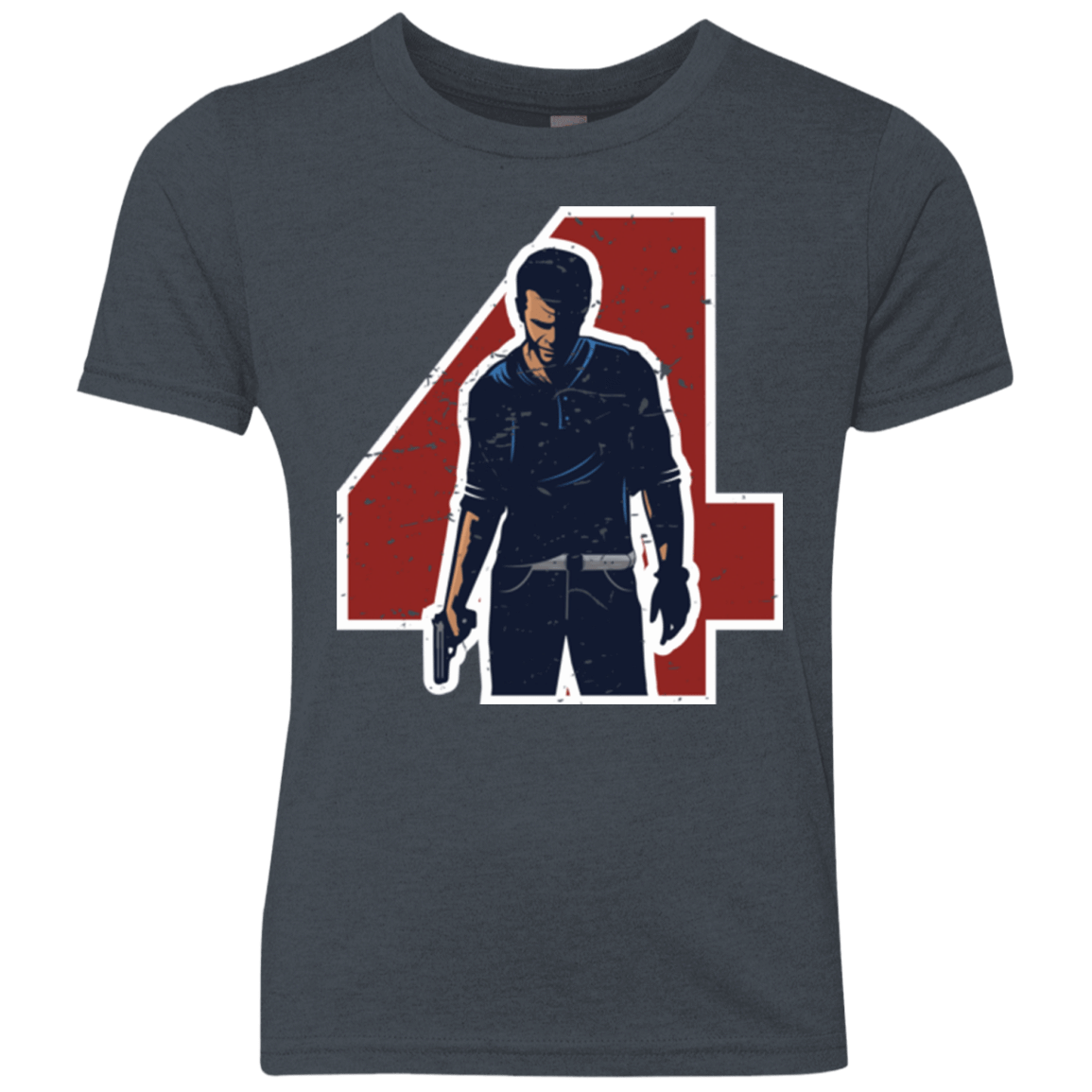 T-Shirts Vintage Navy / YXS Treasure Hunter Youth Triblend T-Shirt