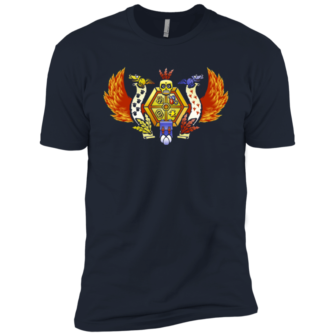 T-Shirts Midnight Navy / YXS Treasure Hunters Crest Boys Premium T-Shirt