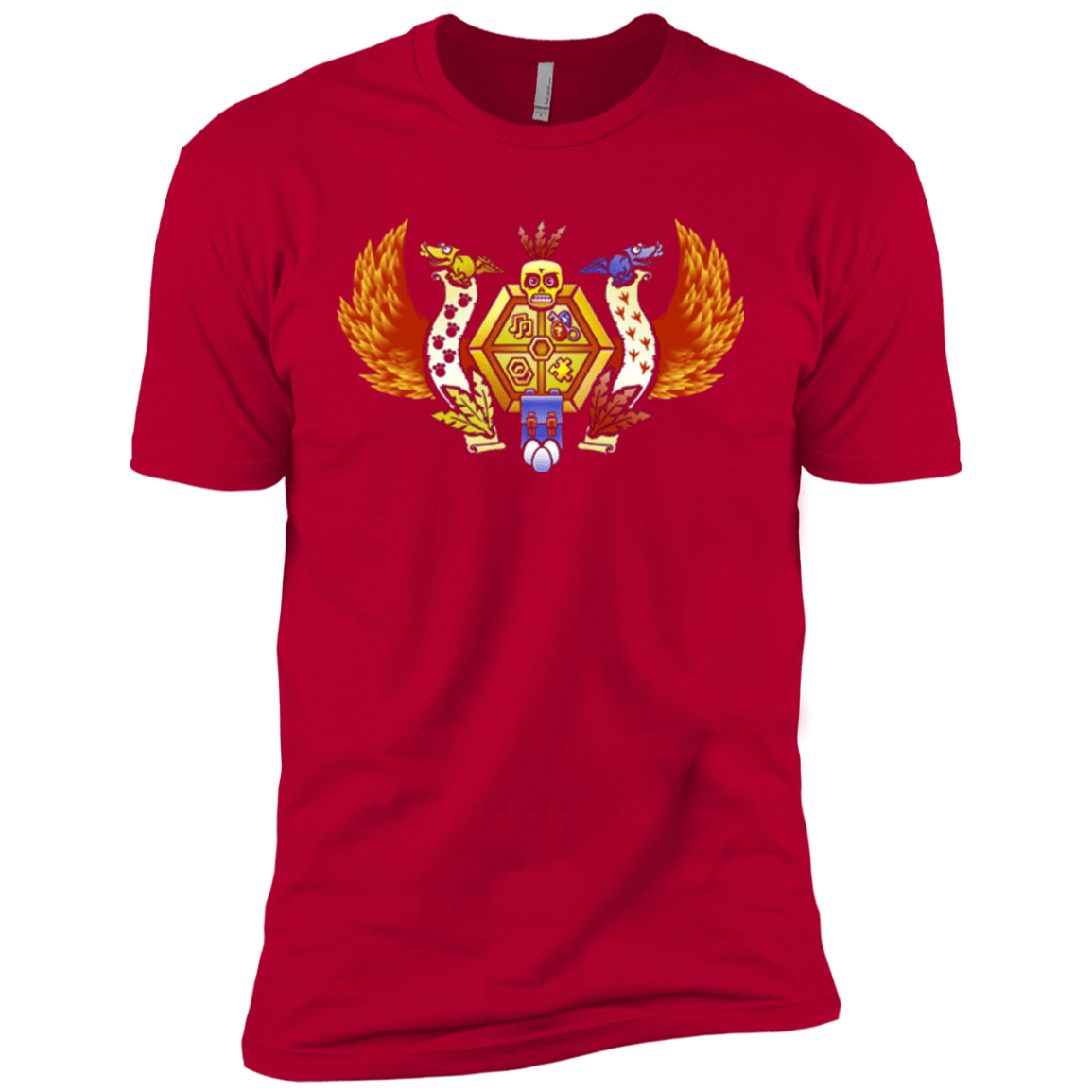 T-Shirts Red / YXS Treasure Hunters Crest Boys Premium T-Shirt