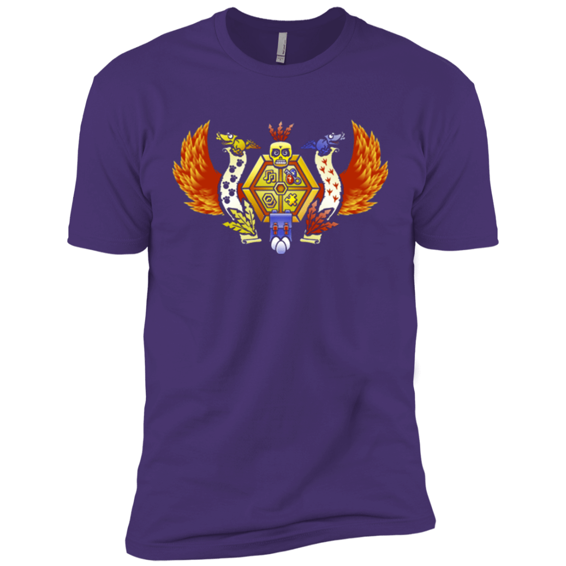 T-Shirts Purple / X-Small Treasure Hunters Crest Men's Premium T-Shirt