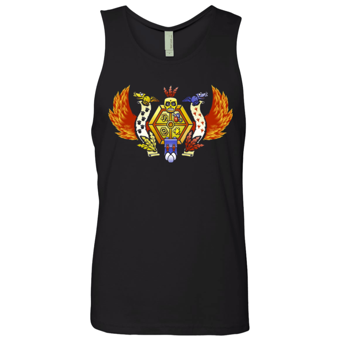 T-Shirts Black / Small Treasure Hunters Crest Men's Premium Tank Top