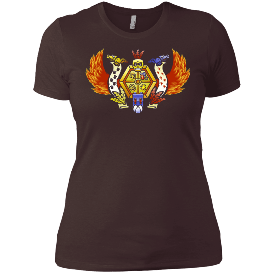 T-Shirts Dark Chocolate / X-Small Treasure Hunters Crest Women's Premium T-Shirt