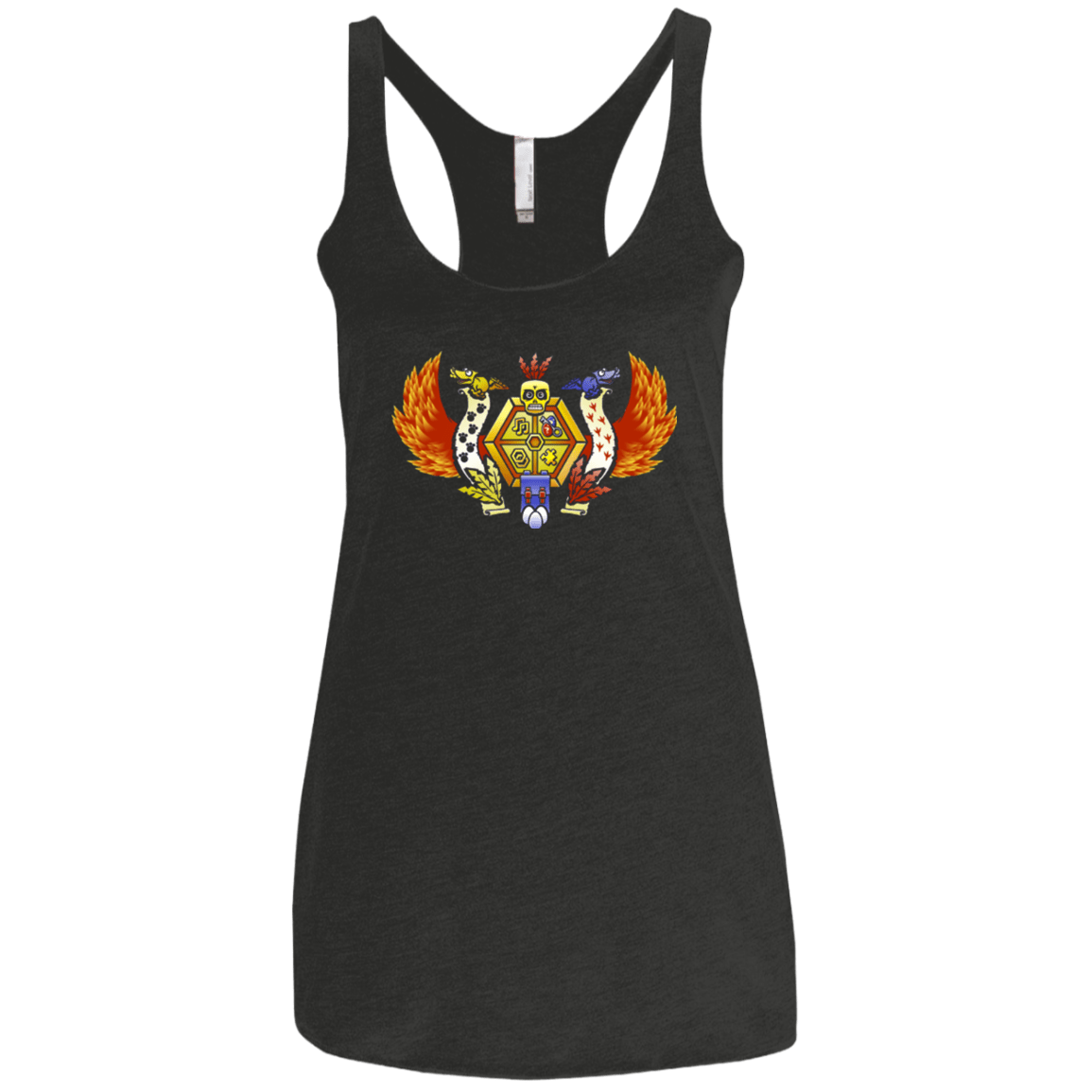 T-Shirts Vintage Black / X-Small Treasure Hunters Crest Women's Triblend Racerback Tank