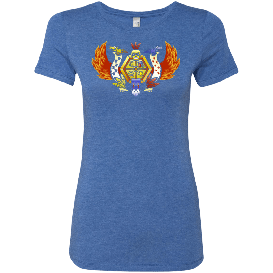 T-Shirts Vintage Royal / Small Treasure Hunters Crest Women's Triblend T-Shirt