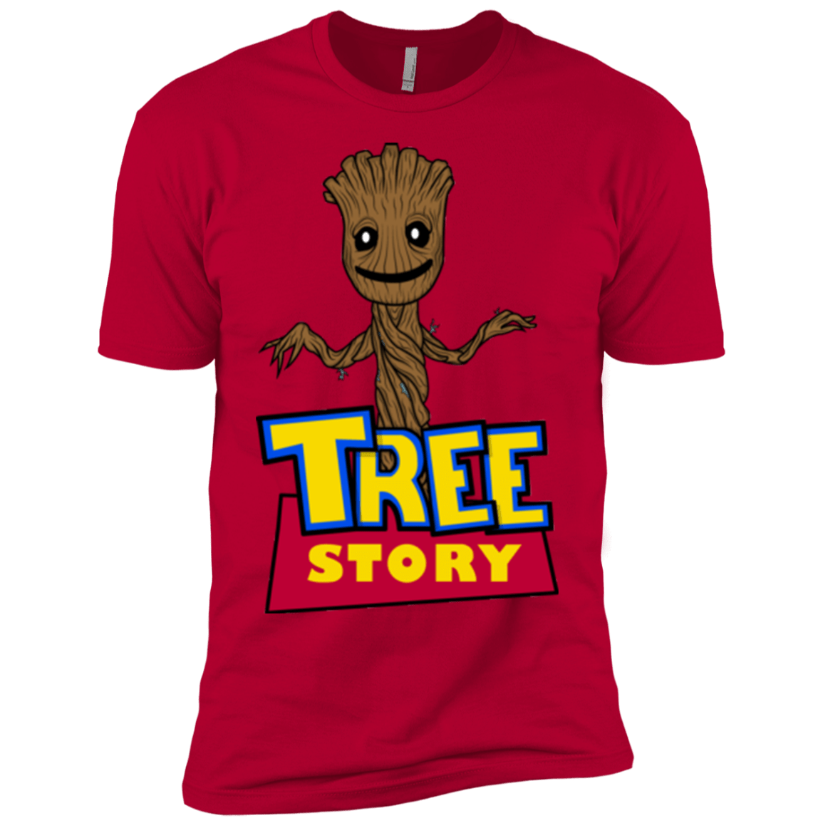 T-Shirts Red / YXS TREE STORY Boys Premium T-Shirt