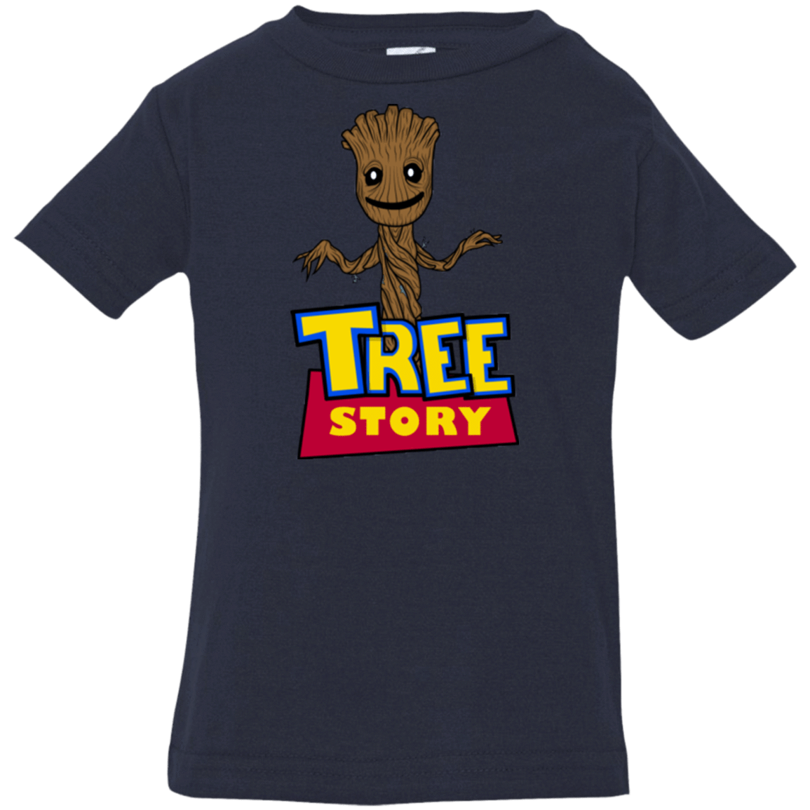 T-Shirts Navy / 6 Months TREE STORY Infant PremiumT-Shirt