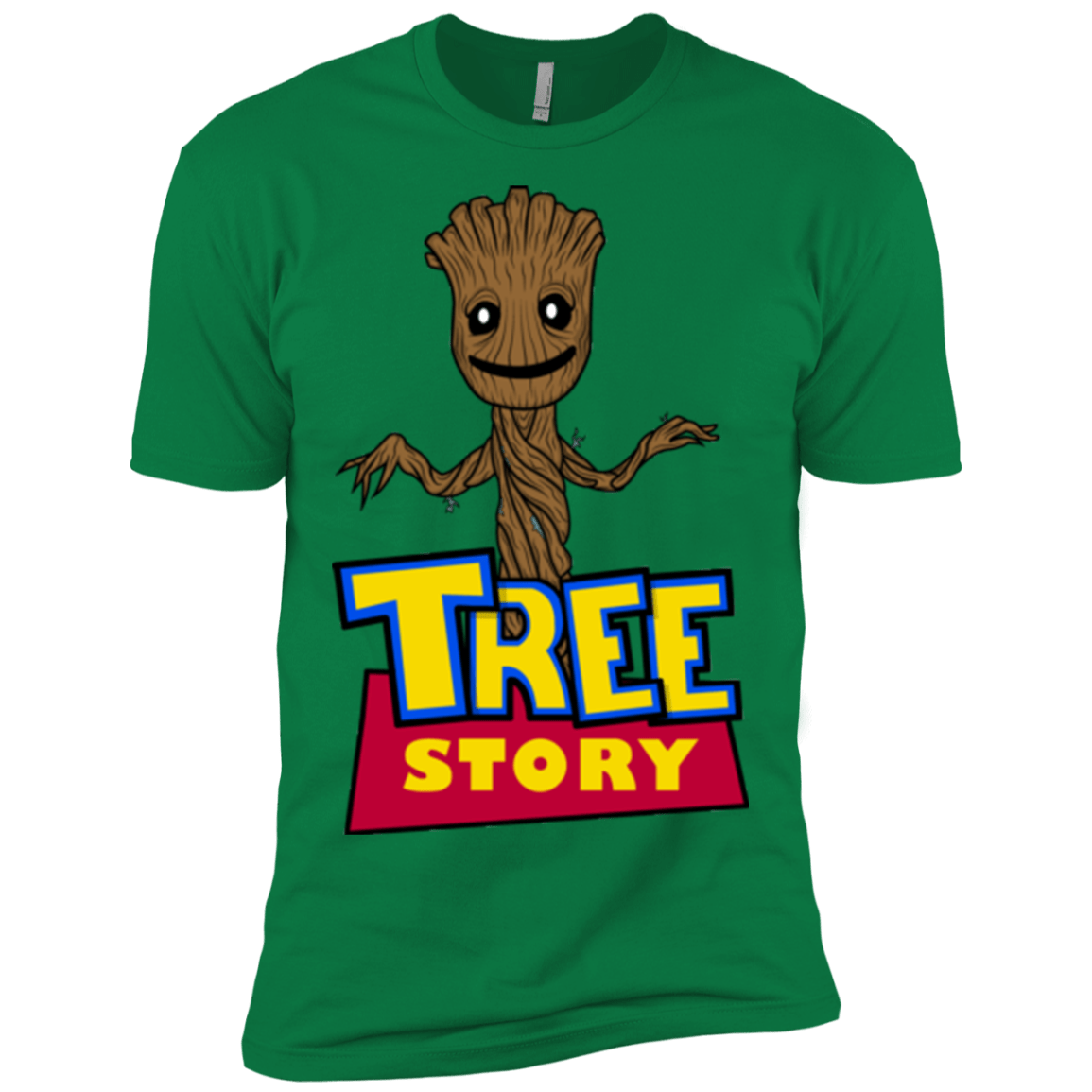 T-Shirts Kelly Green / X-Small TREE STORY Men's Premium T-Shirt