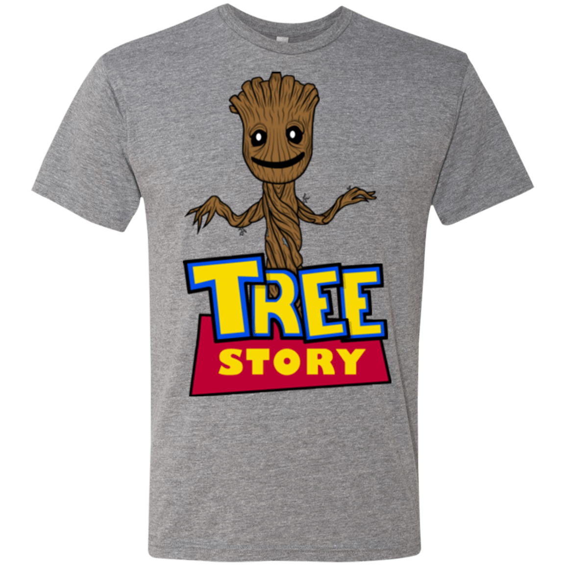T-Shirts Premium Heather / Small TREE STORY Men's Triblend T-Shirt