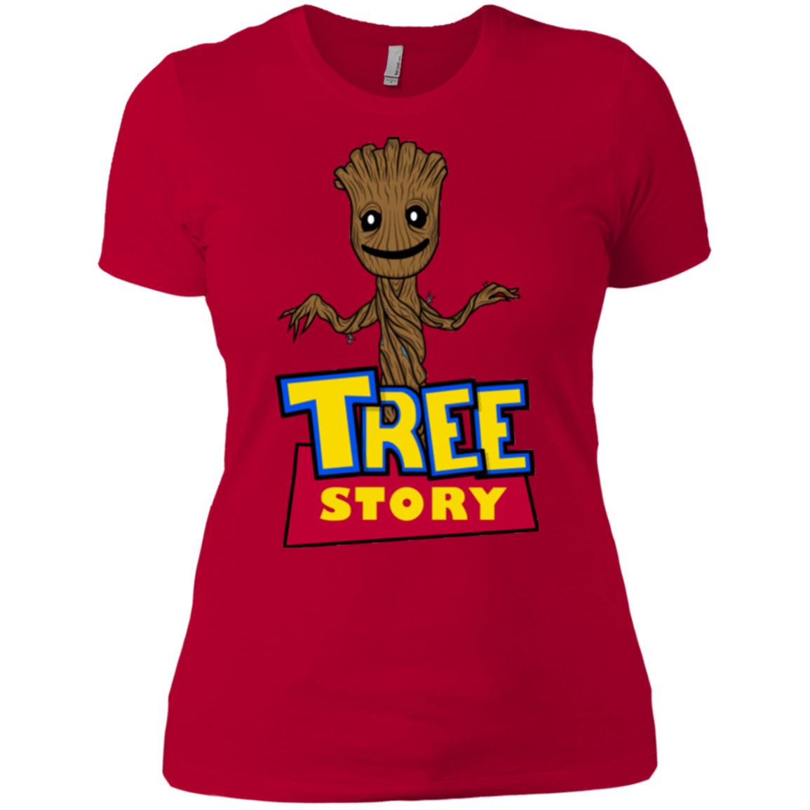T-Shirts Red / X-Small TREE STORY Women's Premium T-Shirt