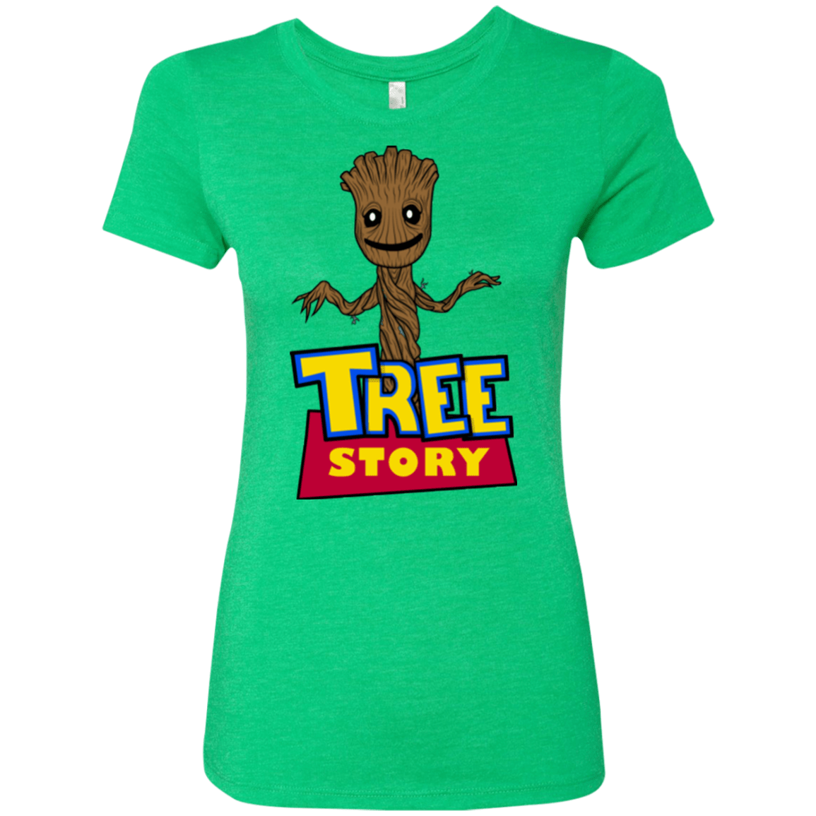 T-Shirts Envy / Small TREE STORY Women's Triblend T-Shirt