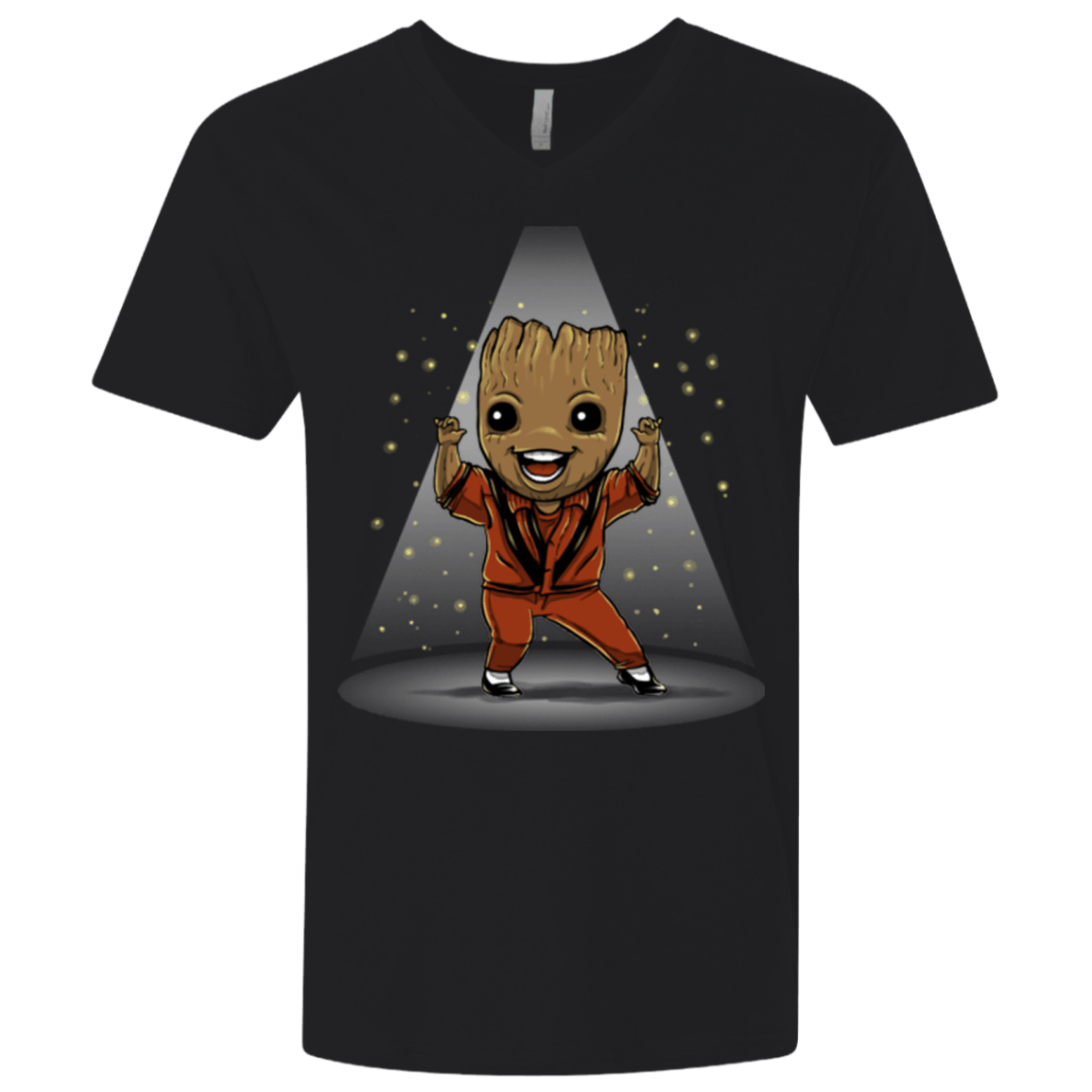 T-Shirts Black / X-Small Treeller Men's Premium V-Neck