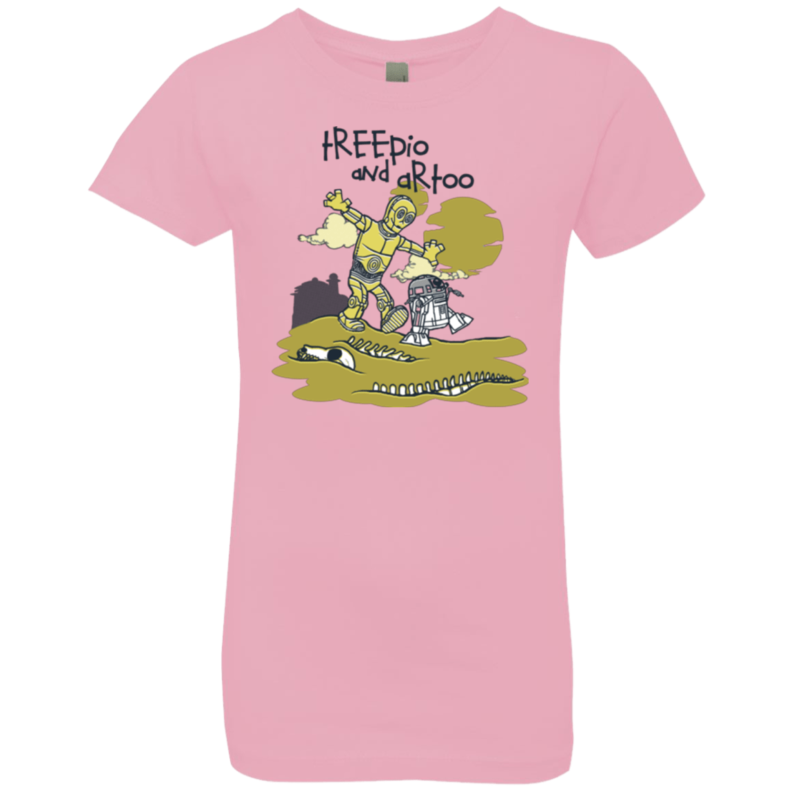 T-Shirts Light Pink / YXS Treepio and Artoo Girls Premium T-Shirt