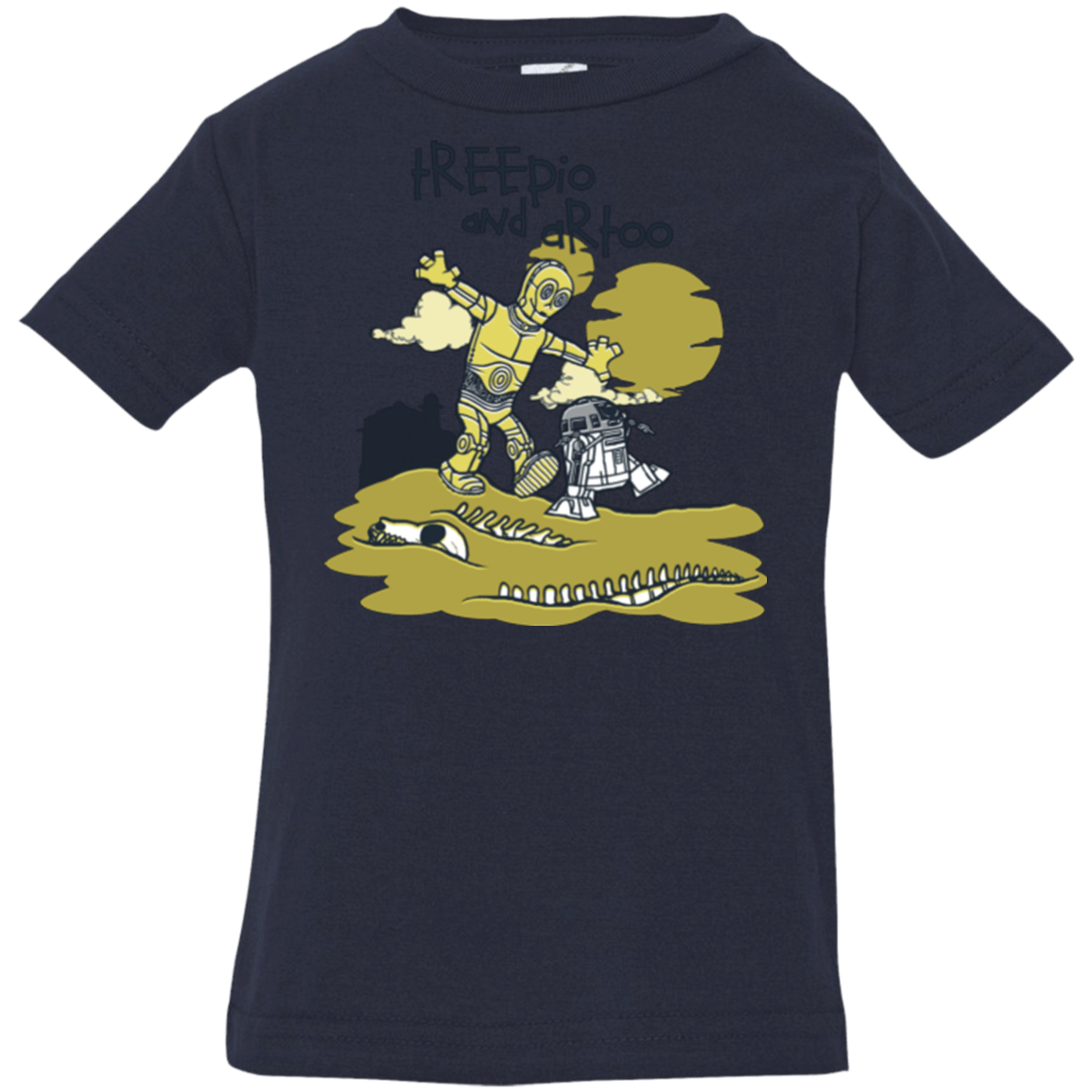 T-Shirts Navy / 6 Months Treepio and Artoo Infant PremiumT-Shirt