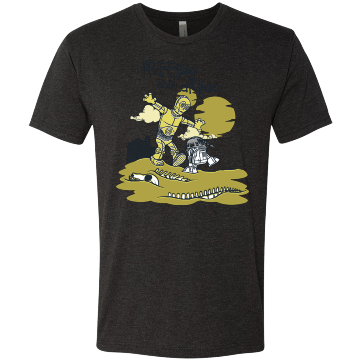 T-Shirts Vintage Black / Small Treepio and Artoo Men's Triblend T-Shirt
