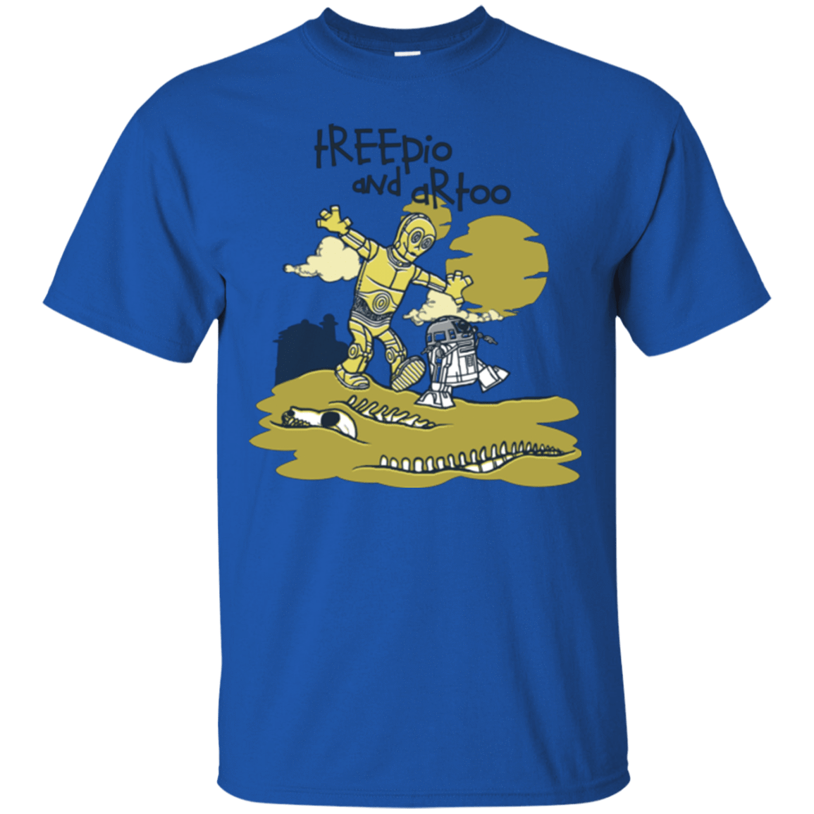 T-Shirts Royal / Small Treepio and Artoo T-Shirt