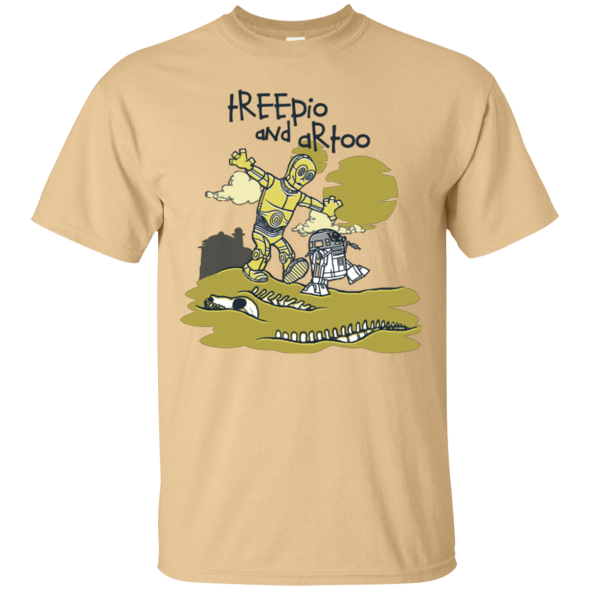 T-Shirts Vegas Gold / Small Treepio and Artoo T-Shirt