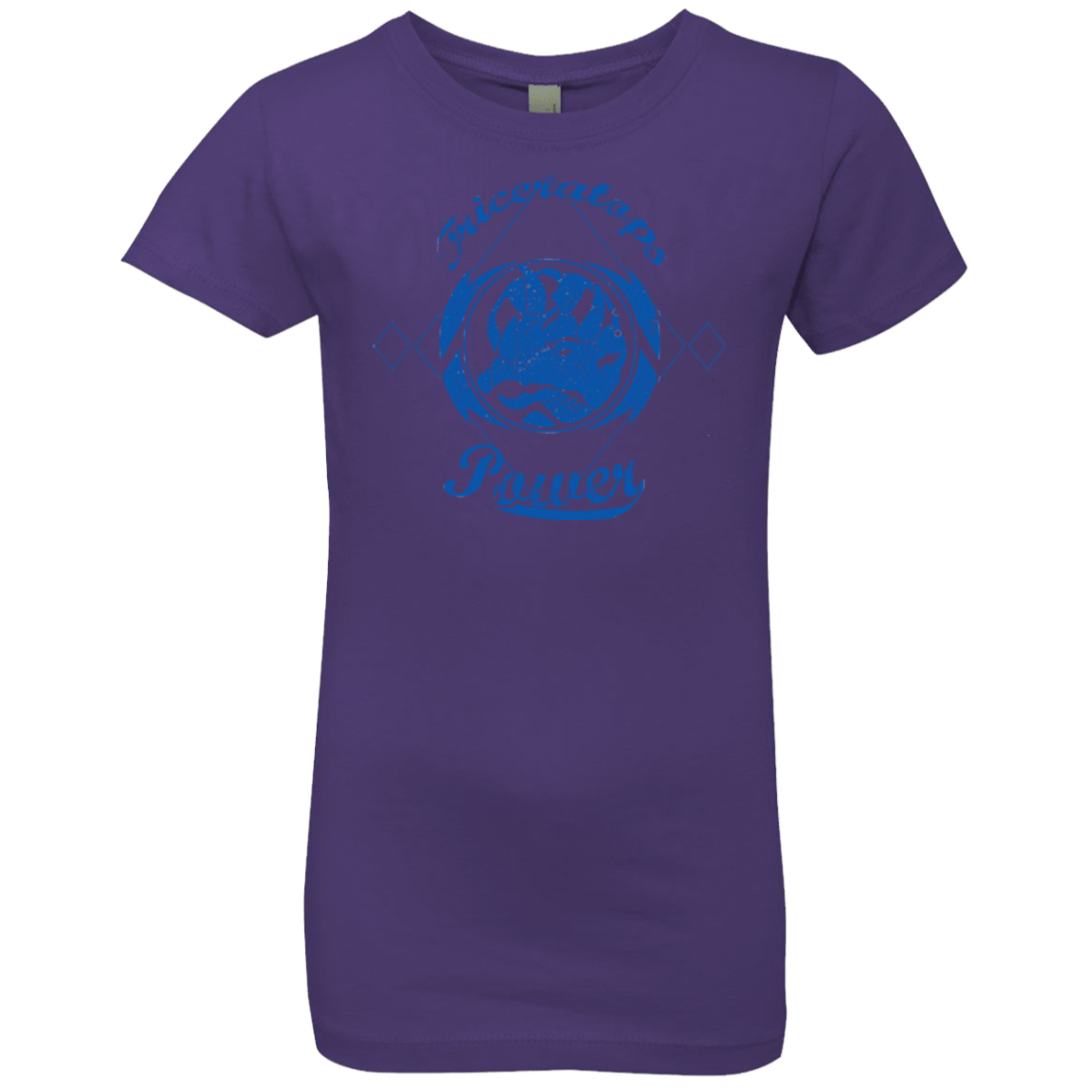 T-Shirts Purple Rush / YXS Triceratops Girls Premium T-Shirt