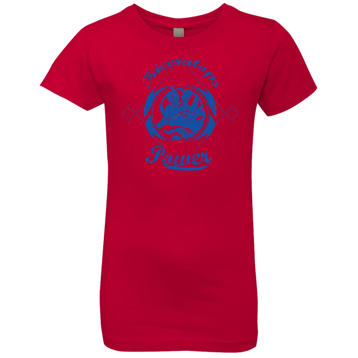 T-Shirts Red / YXS Triceratops Girls Premium T-Shirt