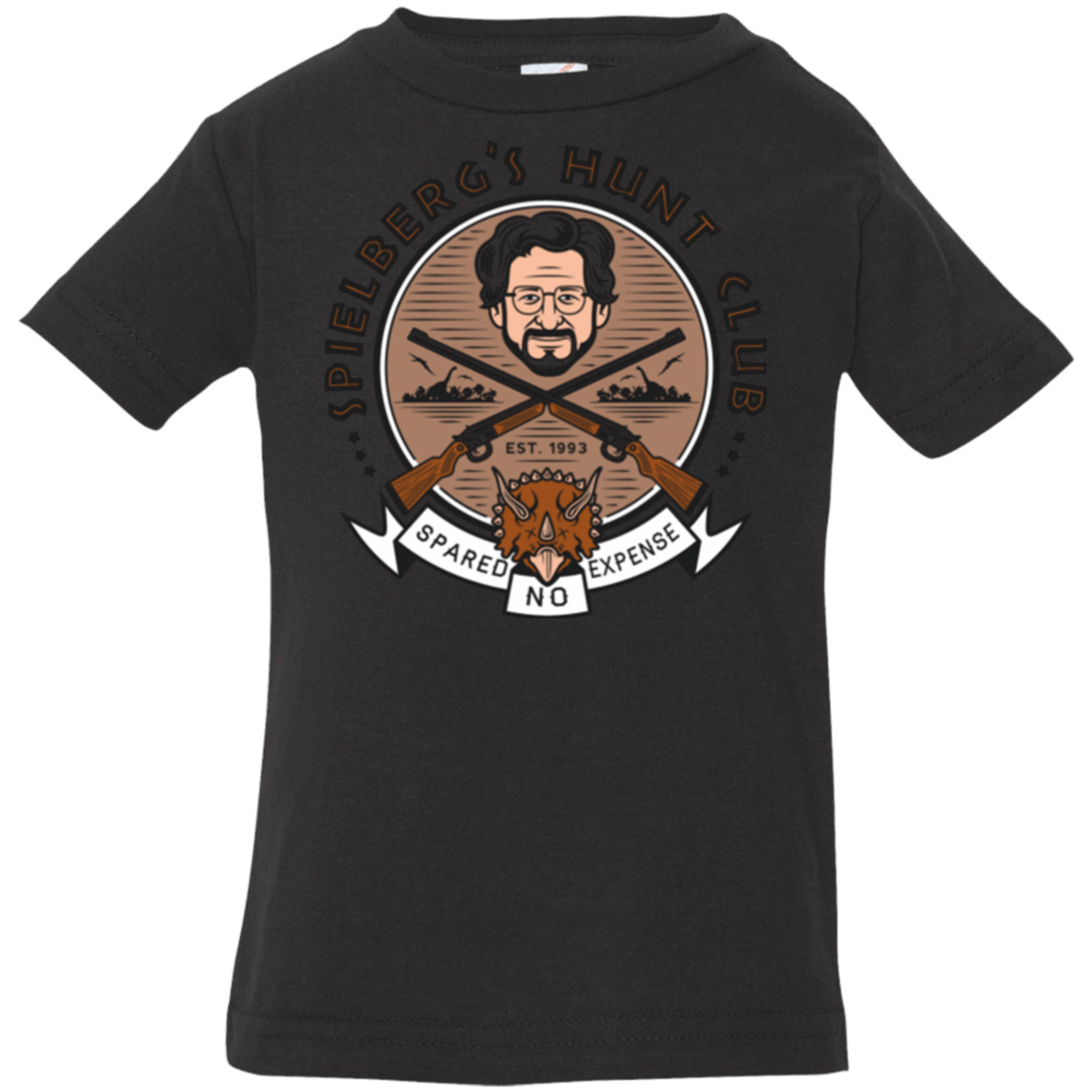 T-Shirts Black / 6 Months Triceratops Hunt Club Infant PremiumT-Shirt