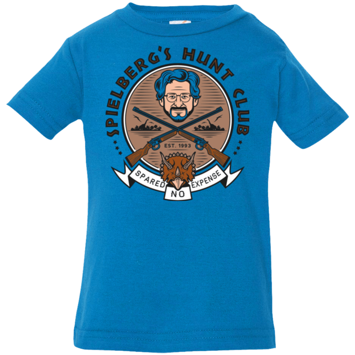 T-Shirts Cobalt / 6 Months Triceratops Hunt Club Infant PremiumT-Shirt