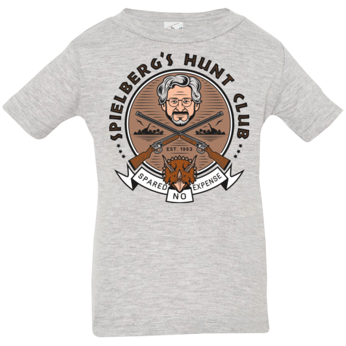 T-Shirts Heather / 6 Months Triceratops Hunt Club Infant PremiumT-Shirt