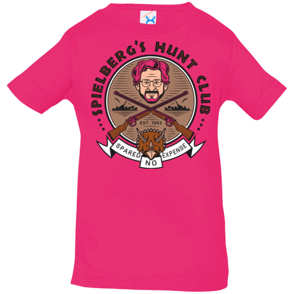 T-Shirts Hot Pink / 6 Months Triceratops Hunt Club Infant PremiumT-Shirt