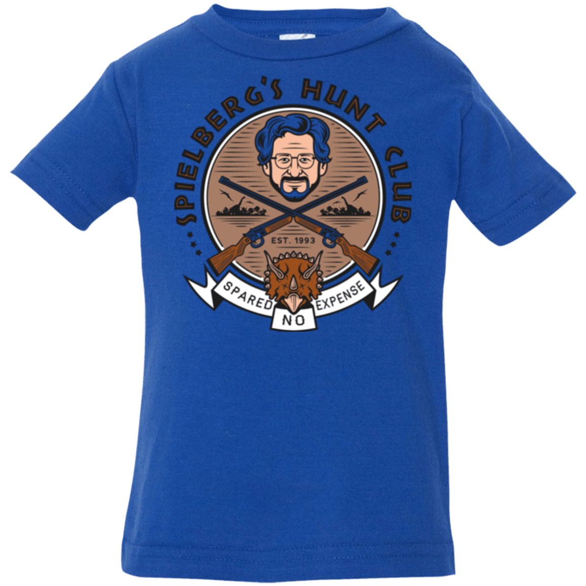 T-Shirts Royal / 6 Months Triceratops Hunt Club Infant PremiumT-Shirt
