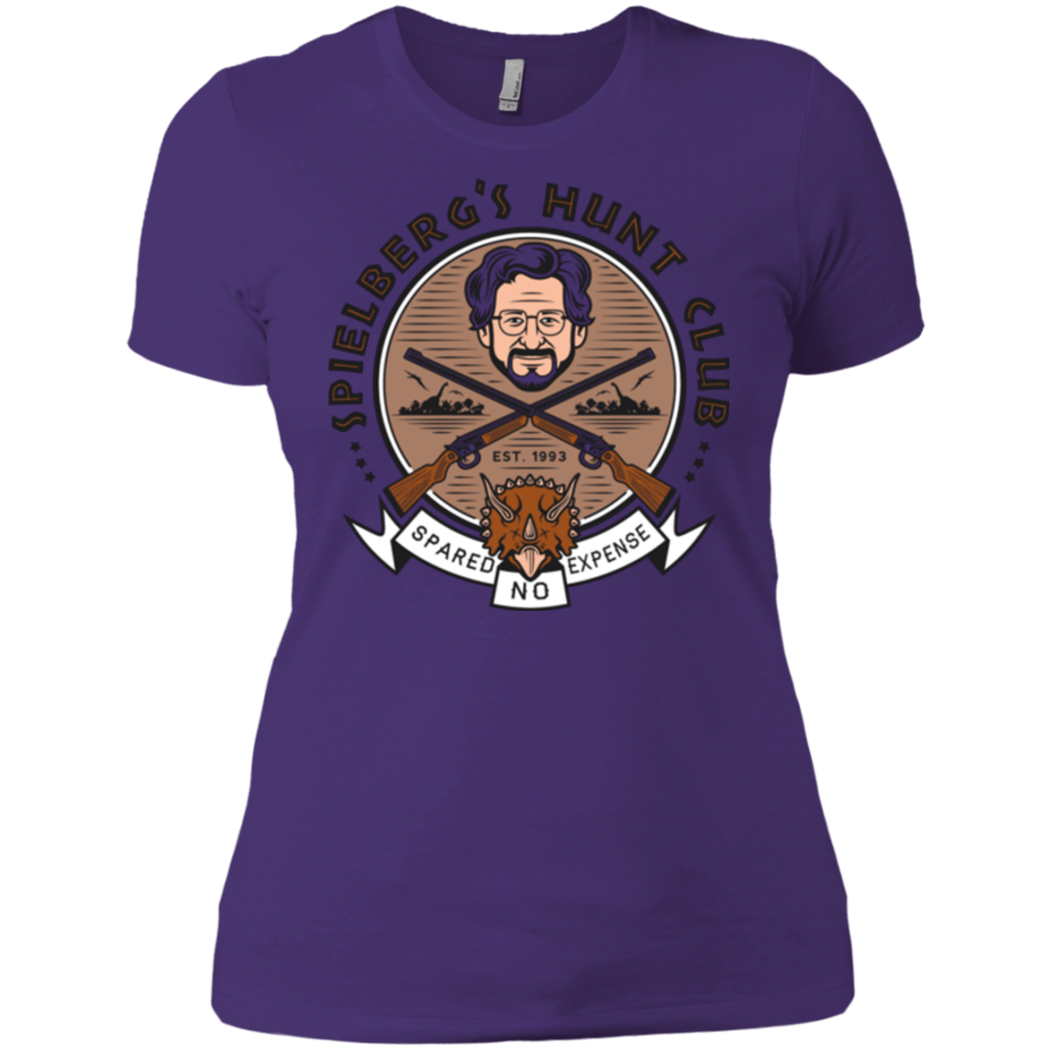 T-Shirts Purple / X-Small Triceratops Hunt Club Women's Premium T-Shirt