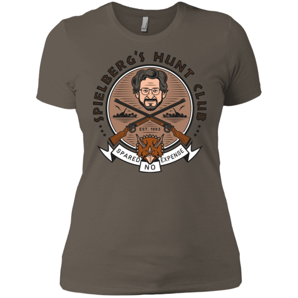 T-Shirts Warm Grey / X-Small Triceratops Hunt Club Women's Premium T-Shirt