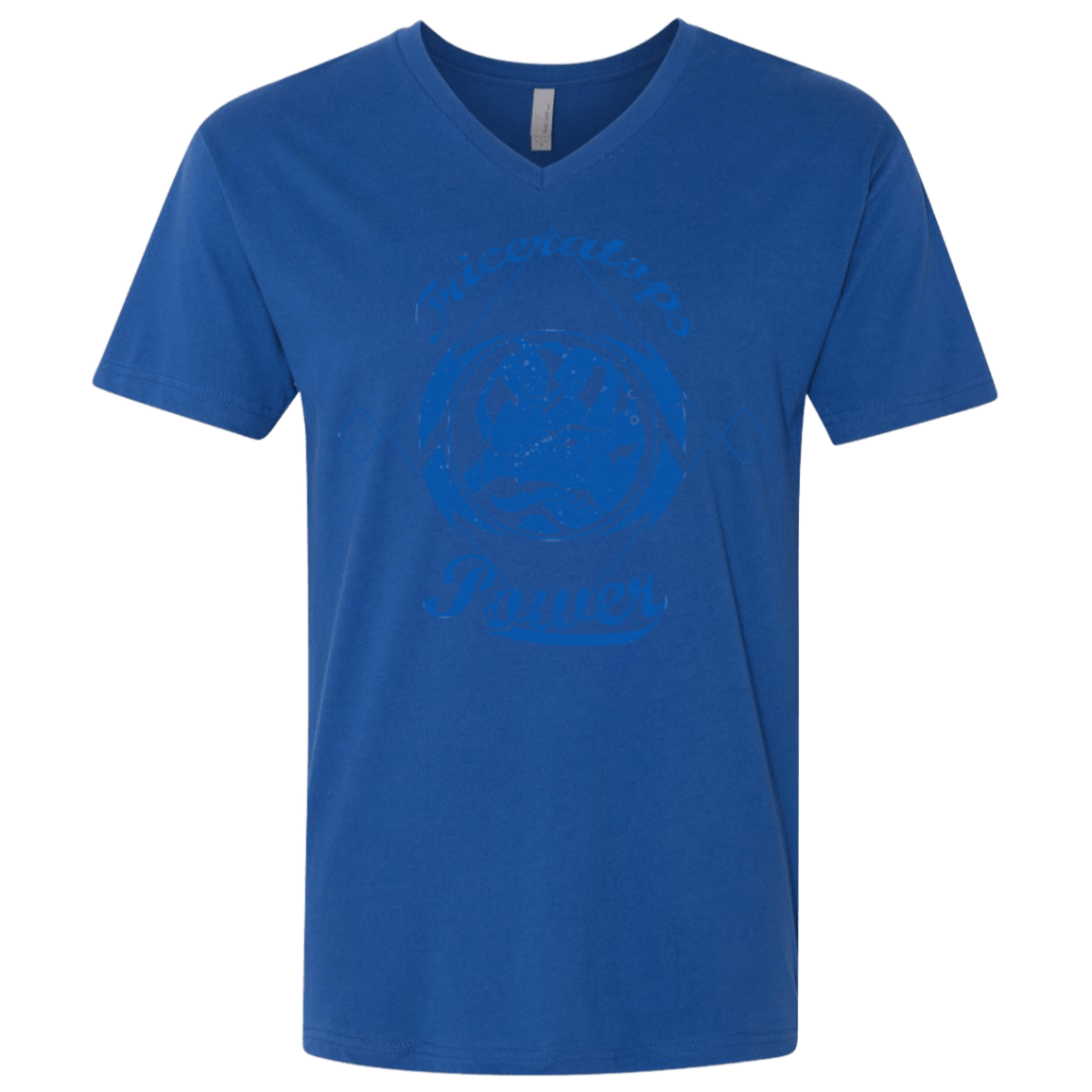T-Shirts Royal / X-Small Triceratops Men's Premium V-Neck
