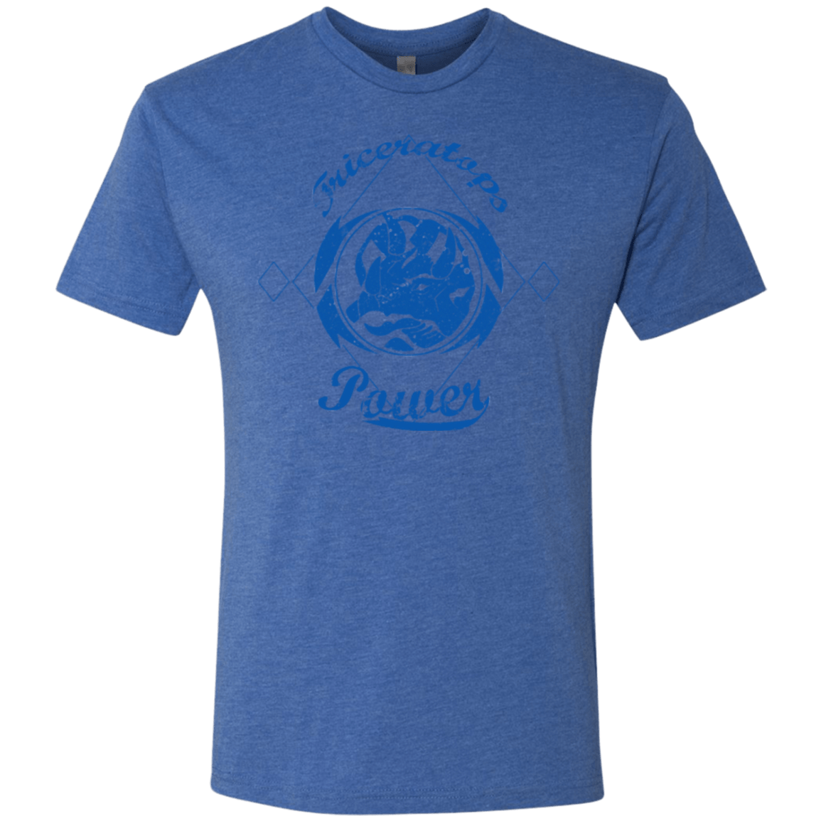 T-Shirts Vintage Royal / Small Triceratops Men's Triblend T-Shirt
