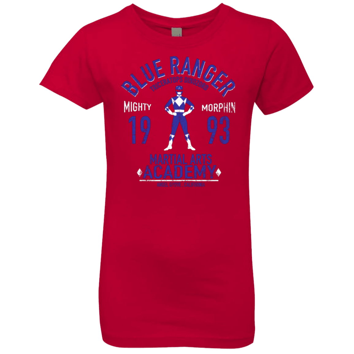 T-Shirts Red / YXS Triceratops Ranger Girls Premium T-Shirt