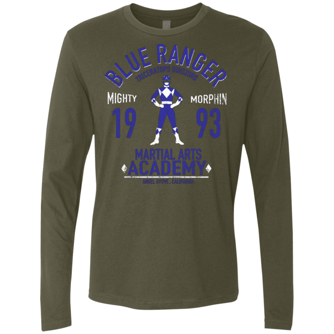 Triceratops Ranger Men's Premium Long Sleeve