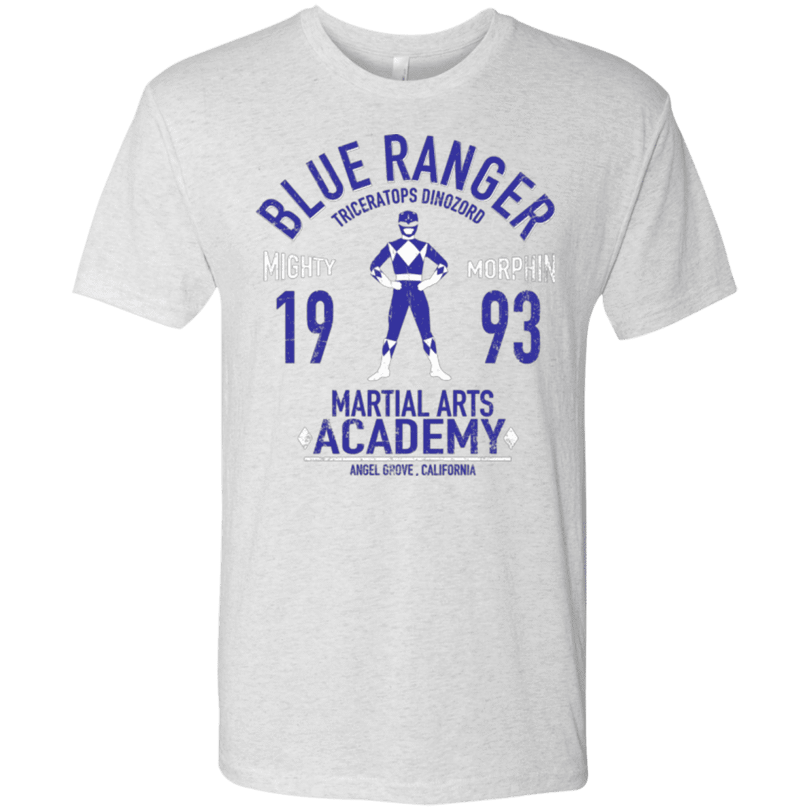 T-Shirts Heather White / Small Triceratops Ranger Men's Triblend T-Shirt