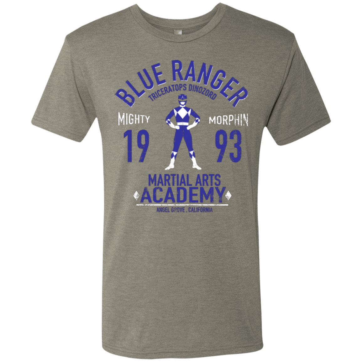 T-Shirts Venetian Grey / Small Triceratops Ranger Men's Triblend T-Shirt