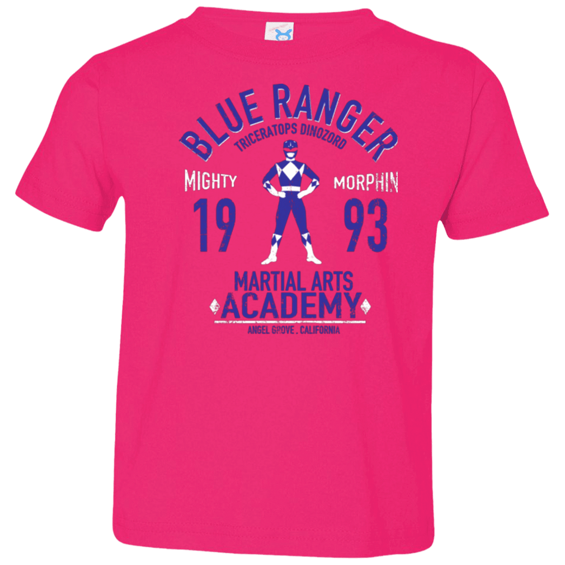 T-Shirts Hot Pink / 2T Triceratops Ranger Toddler Premium T-Shirt