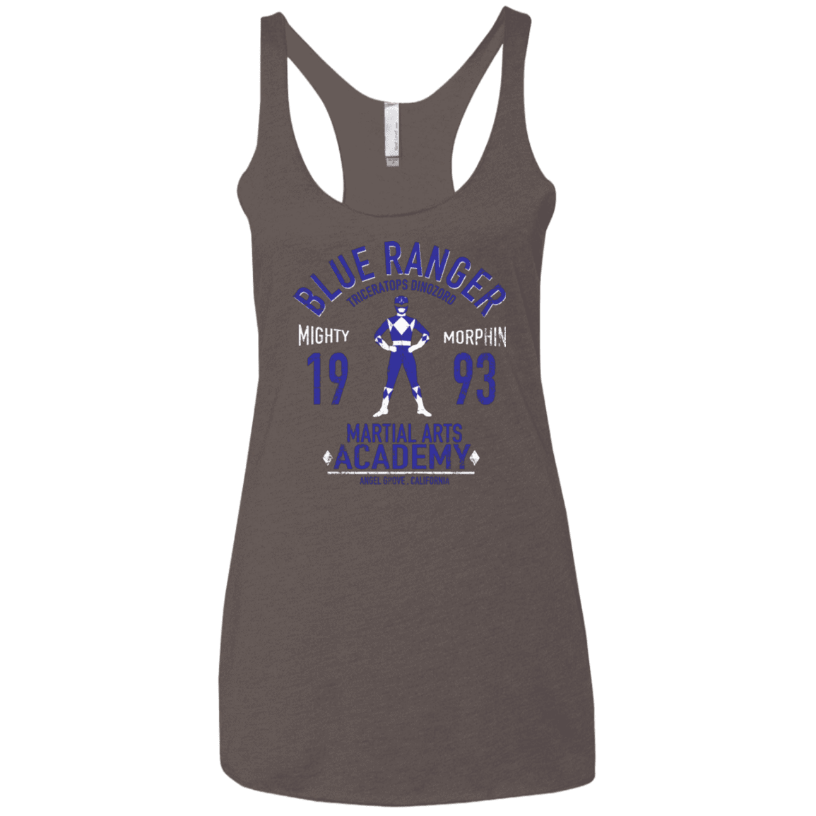 T-Shirts Macchiato / X-Small Triceratops Ranger Women's Triblend Racerback Tank
