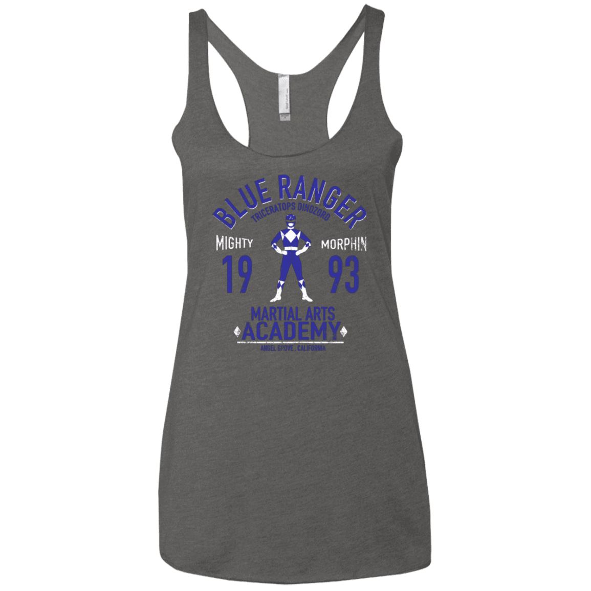 T-Shirts Premium Heather / X-Small Triceratops Ranger Women's Triblend Racerback Tank